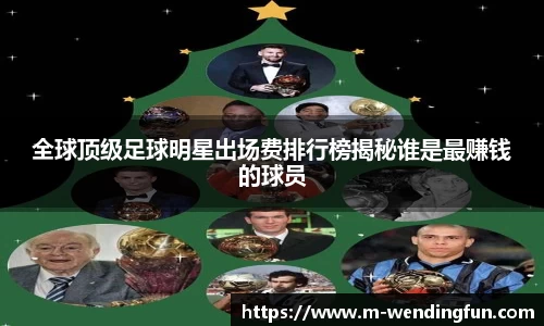 全球顶级足球明星出场费排行榜揭秘谁是最赚钱的球员